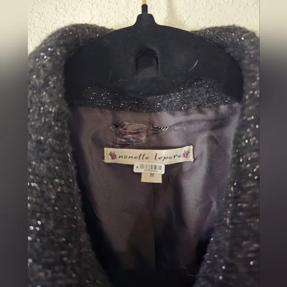 ASO Gossip Girl Jenny Humphrey Nanette Lepore Black Jacket - Picture 7 of 9